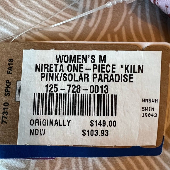 Patagonia Nireta One-Piece Swimsuit - Picture 5 of 5